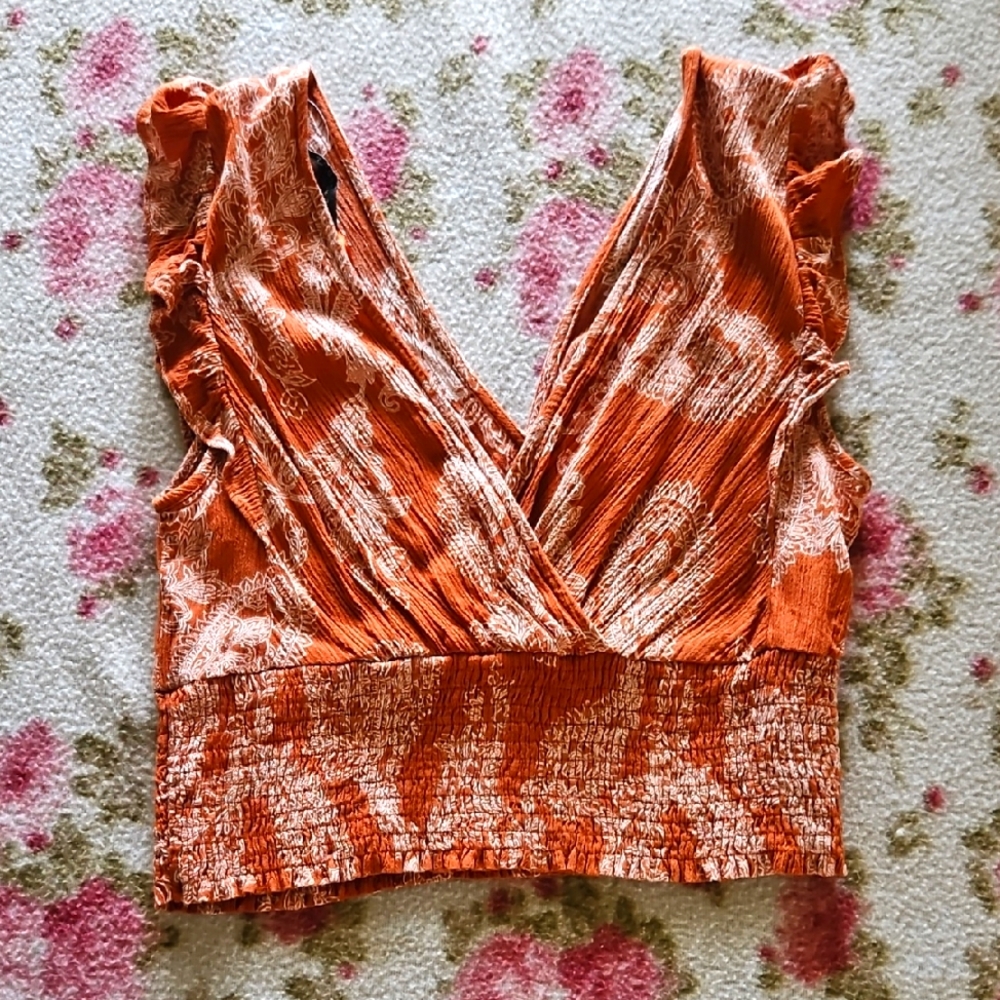 Paper Crane Crop Top